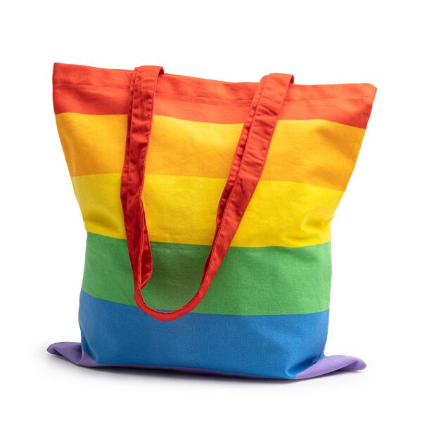 Multicolour tote bag in 100% cotton Thumbnail