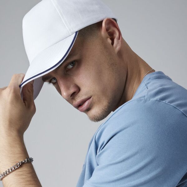 Copy of Authentic 5-panel cap - piped peak Thumbnail